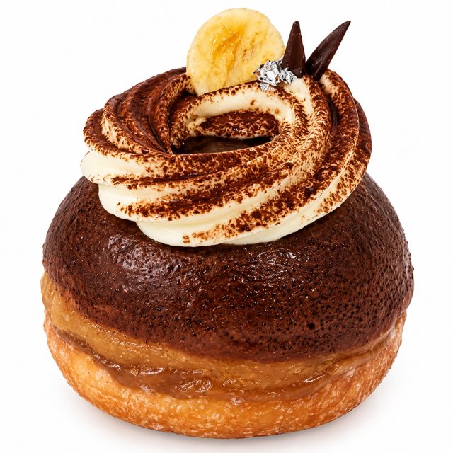 Tiramisu donut